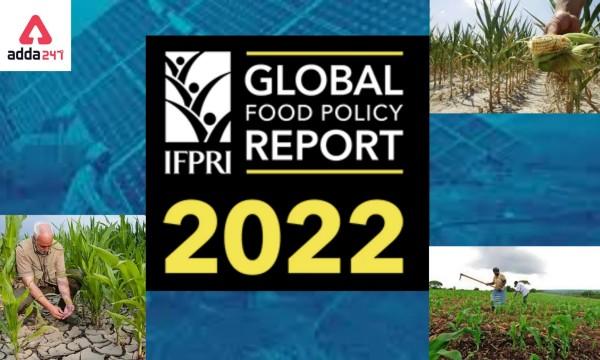 2022 Global Food Policy Report- Climate Change & Food Systems