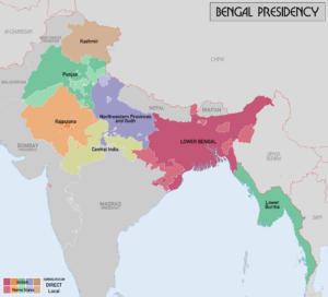 Bengal Presidency Map | বেঙ্গল প্রেসিডেন্সির মানচিত্র