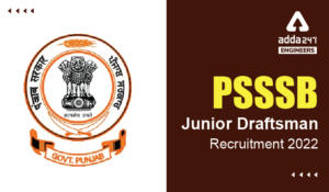 PSSSB Junior Draftsman Recruitment 2022