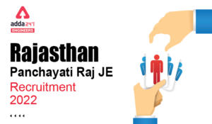 Rajasthan Panchayati Raj JE Recruitment 2022