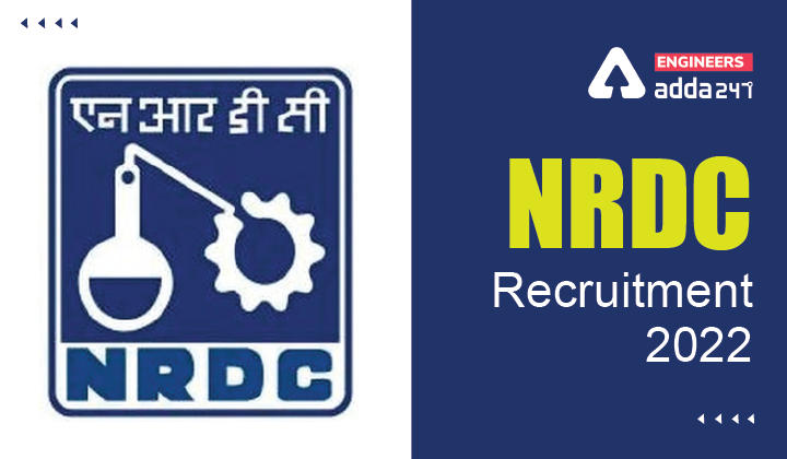 NRDC Recruitment 2022