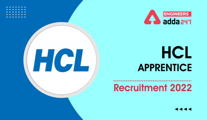 HCL Apprentice Recruitment 2022