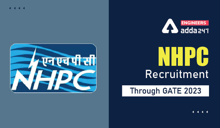 NHPC Recruitment Through GATE 2023
