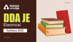 DDA JE Electrical Syllabus 2022