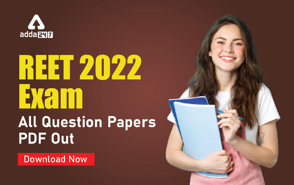 REET 2022 Exam All Question Papers