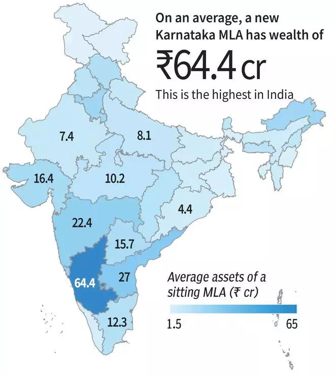 Karnataka Leads with Most Billionaire MLAs, Uttar Pradesh Lags Behind: ADR Analysis