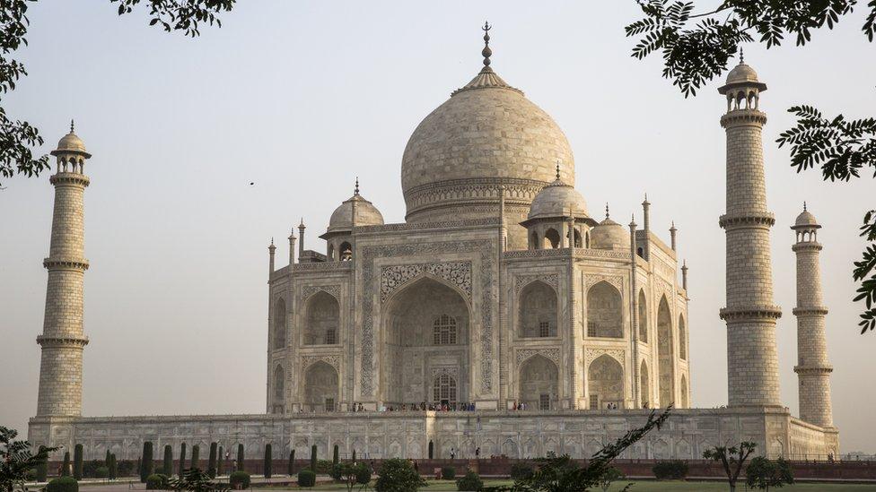 Example of Indo-Islamic Architecture: Taj Mahal, Agra