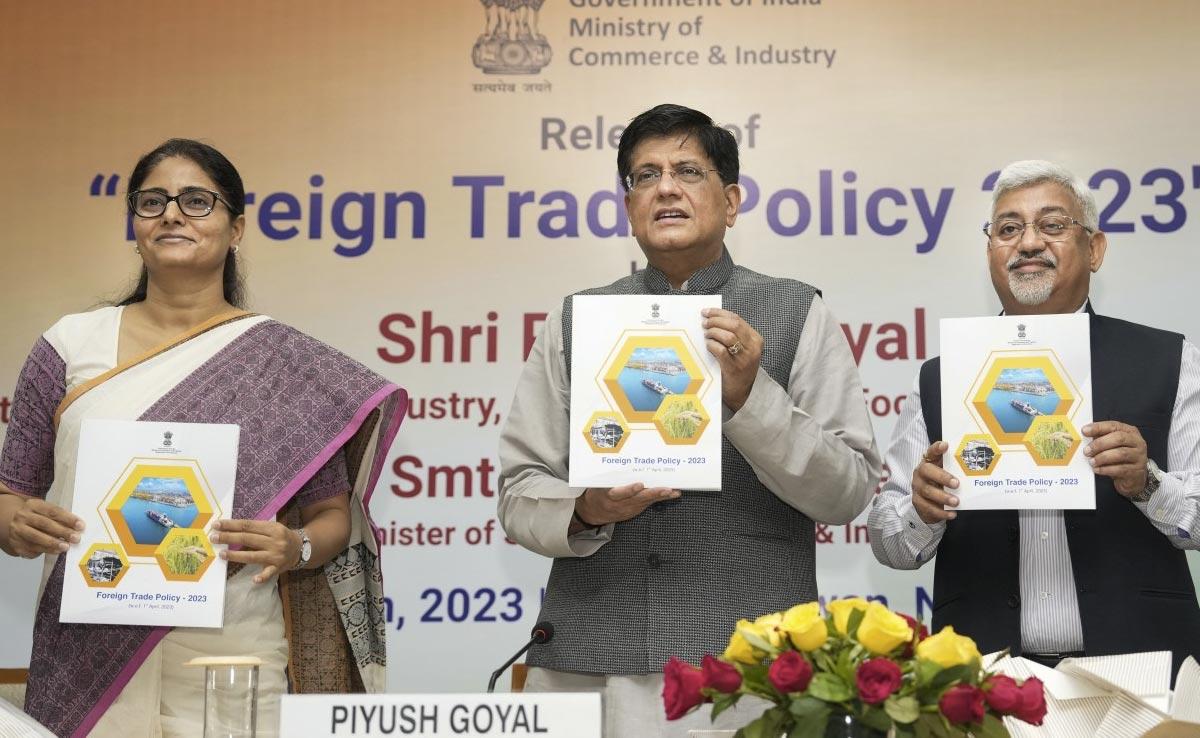 In $2 Trillion Export Push, India Unveils Foreign Trade Policy 2023