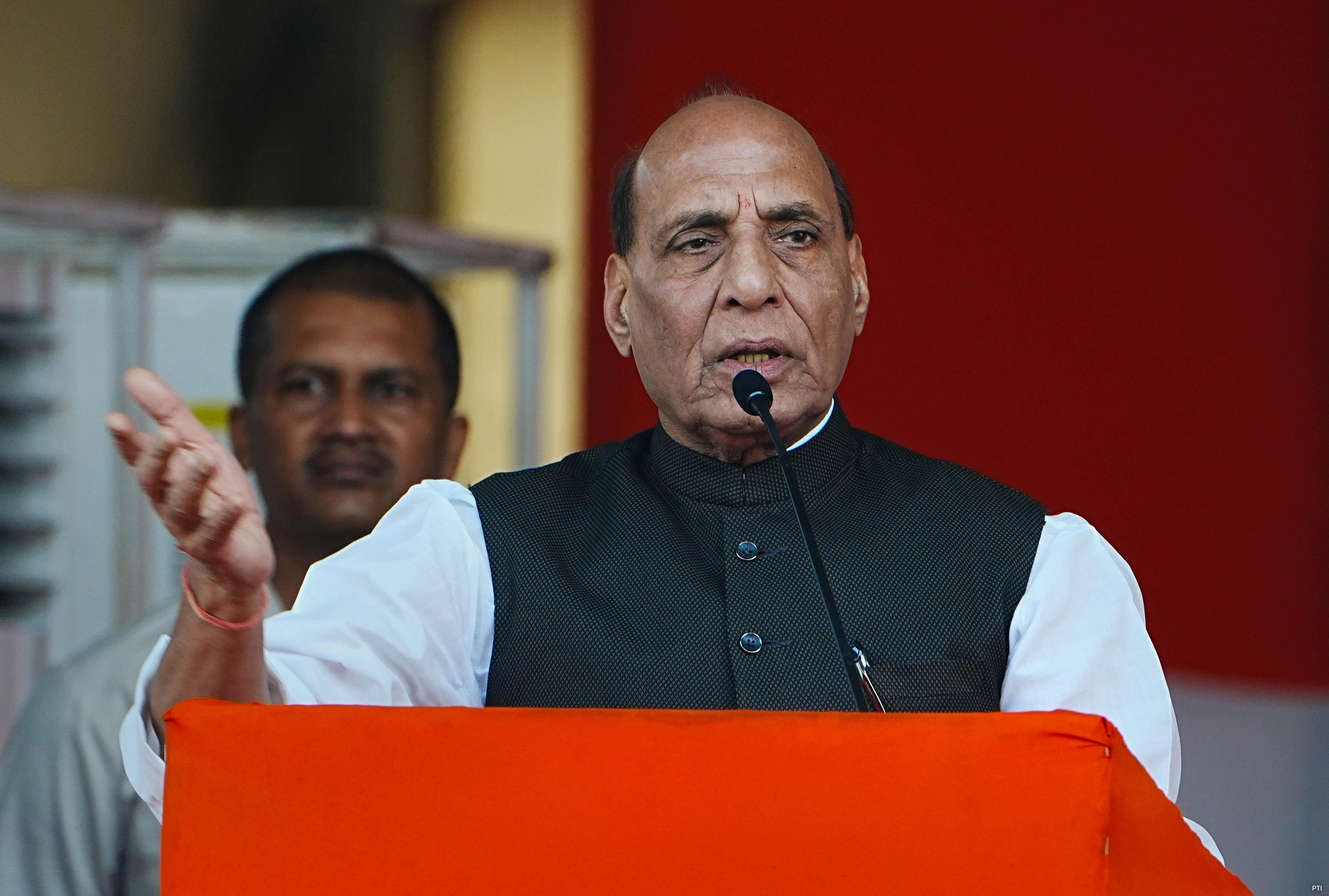 Rajnath Singh's Veiled Dig At China: Might Is Right Has No Place...