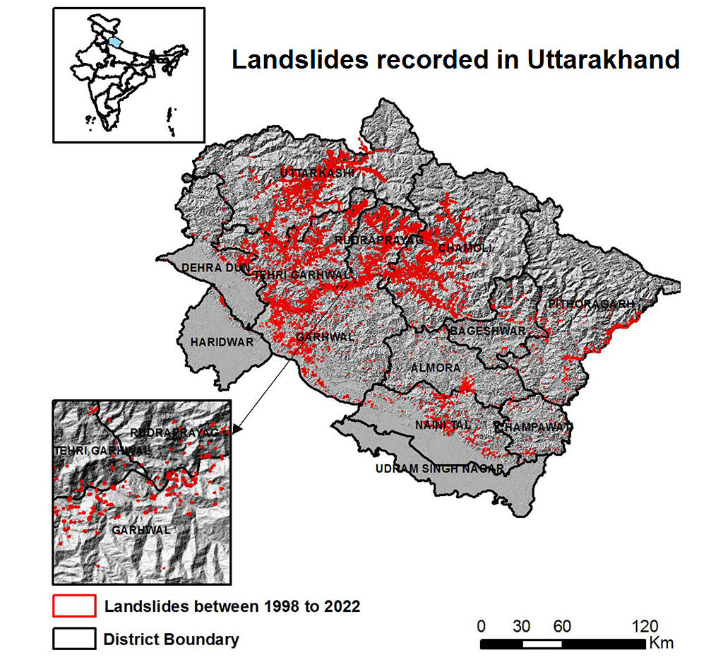 Uttarakhand's Rudraprayag, Tehri top landslide index: ISRO report_40.1