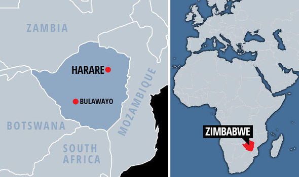 Zimbabwe map: Where is Zimbabwe and Harare? What is happening in the capital? | World | News | Express.co.uk