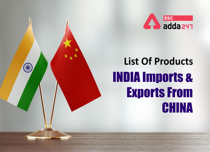 List Of Products India Imports & Exports From China - Blog