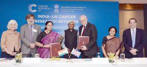 भारत-यूके कैंसर रिसर्च इनिशिएटिव के लिए समझौता ज्ञापन पर हस्ताक्षर किए |_2.1