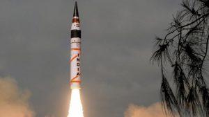 भारत ने इंटर-कॉन्टिनेंटल बैलिस्टिक मिसाइल अग्नि -5 का सफलतापूर्वक टेस्ट-फायर किया |_2.1