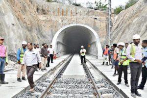 Longest electrified railway tunnel in India commissioned_50.1
