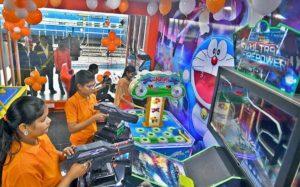 Fun zone has been set up by the Railways at the Visakhapatnam Railway Station_50.1