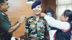 Ponung Doming becomes Arunachal's first woman Lieutenant Colonel_50.1