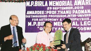 Thanu Padmanabhan gets MP Birla Memorial Award_50.1