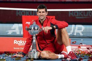 Novak Djokovic wins Japan Open title_50.1