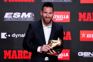 Lionel Messi wins 3rd straight Golden Shoe as top scorer in European Leagues_50.1