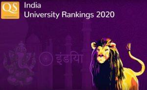 IIT-Bombay again tops this year's QS India University Rankings 2020_50.1