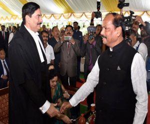 Justice Dr Ravi Ranjan takes oath as Chief Justice of Jharkhand HC_50.1