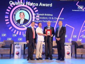 Sundram Fasteners' Suresh Krishna gets 'Quality Ratna' award_50.1