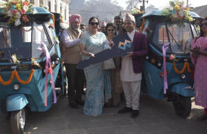 Indian Women's Association donates two electric vehicles in Nepal_50.1