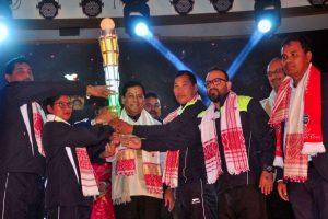 Sarbananda Sonowal launches torch relay of Khelo India Youth Games_50.1