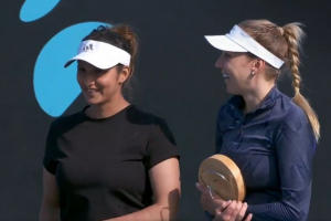 Sania Mirza and Nadiia Kichenok wins WTA doubles title in Australia_50.1