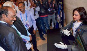 ISRO unveils 'Vyommitra' half-humanoid robot for Gaganyaan Space Mission_50.1