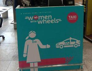 'Women with Wheels' service launched at Indira Gandhi International Airport_4.1