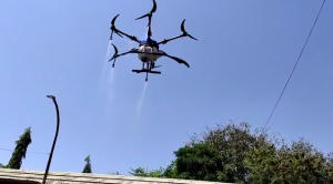 Indore deploy drones to sanitize city against COVID-19 scare_4.1