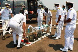 Indian Navy formed "Air Evacuation Pod" for Covid-19 patients_4.1