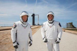 SpaceX Crew Dragon capsule carrying NASA astronauts docks_60.1
