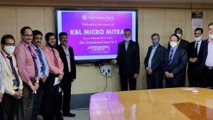 Karnataka Bank rolls out KBL Micro Mitra for Micro entrepreneurs_60.1