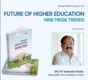 A book titled "The Future of Higher Education" released by M Venkaiah Naidu_50.1