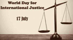 World Day for International Justice celebrated on 17th July_60.1