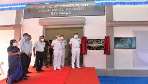 Largest Solar Power Plant of Indian Navy Commissioned in Ezhimala_50.1
