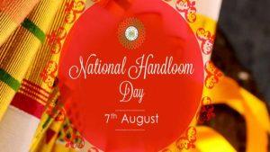 National Handloom Day celebrated on 7th August_50.1