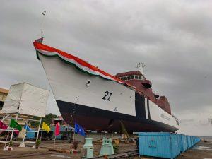ICG's fourth Offshore Patrol Vessel 'Sarthak' launched_50.1
