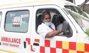 Tamil Nadu appoints India's 1st-ever woman ambulance driver_4.1