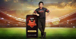 Paytm First Games ropes in Sachin Tendulkar as brand ambassador_60.1