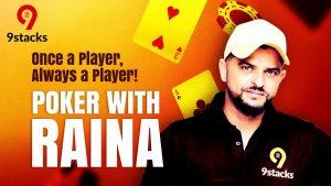 Online poker platform 9stacks signs Suresh Raina as brand ambassador_50.1