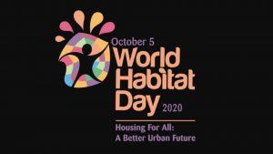 World Habitat Day 2020: 5 October_50.1