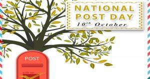 National Postal Day is celebrated on 10 October_50.1