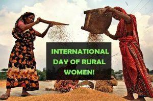 International Day of Rural Women: 15 October_50.1