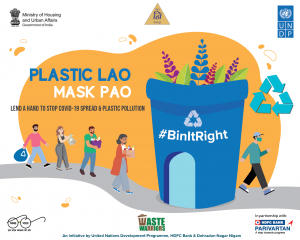 DMC launched "Plastic Lao MASK LE JAO" initiative_50.1