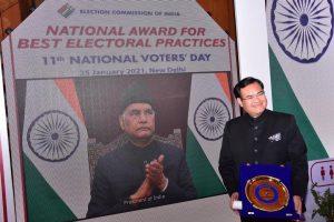 Meghalaya wins National Award for Best Electoral Practices 2020_4.1