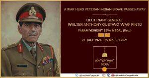 1971 Battle of Basantar hero, Lt Gen Pinto (retd) passes away_4.1
